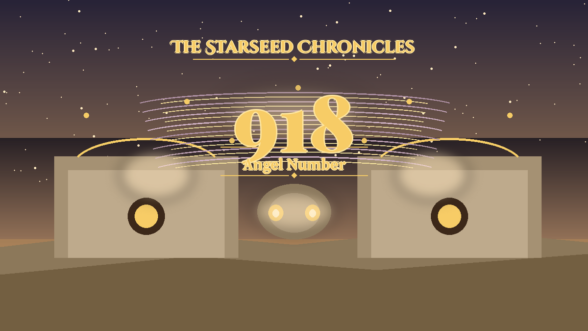 Angel Number 918: The Starseed Chronicles Style H, Dawncoin Completion Cascade Lanternrise