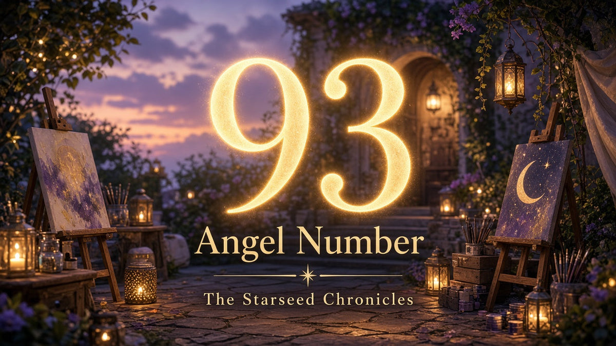 Angel Number 93: The Starseed Chronicles Style H, Creative Completion Atelier
