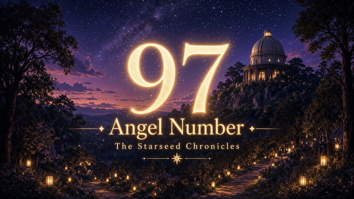 Angel Number 97: The Starseed Chronicles Style H, Completion Insight Observatory
