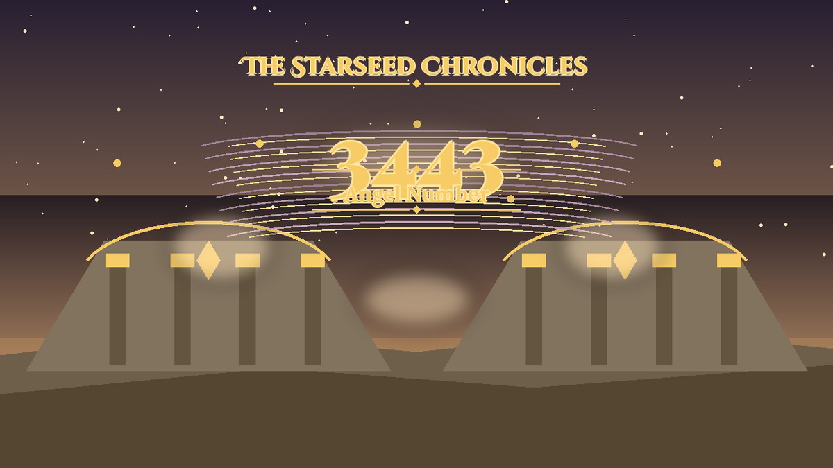 Angel Number 3443: The Starseed Chronicles Style H featured art