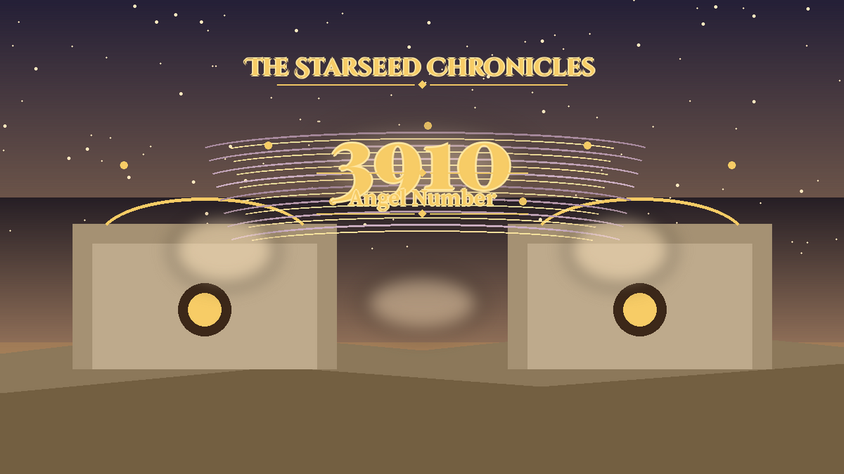 Angel Number 3910: The Starseed Chronicles Style H featured art