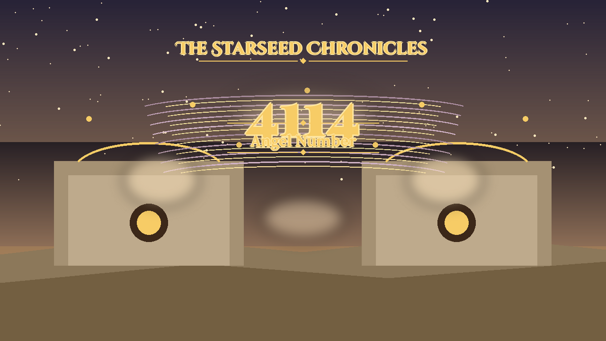 Angel Number 4114: The Starseed Chronicles Style H featured art
