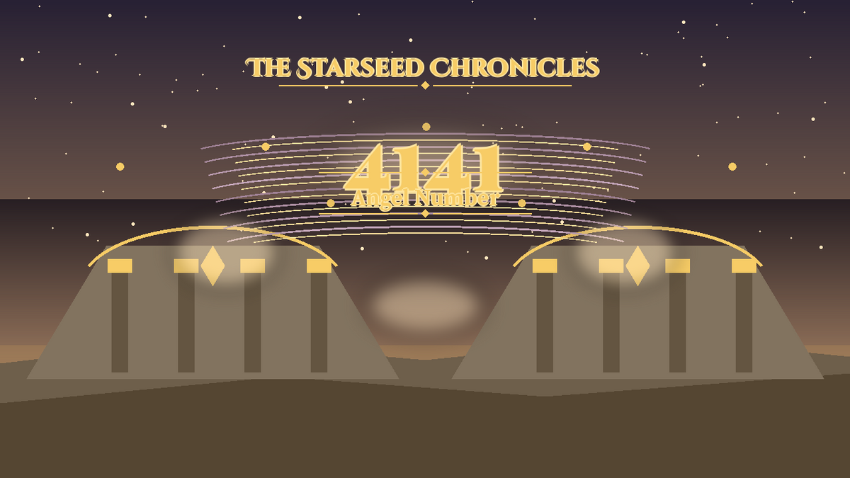 Angel Number 4141: The Starseed Chronicles Style H featured art