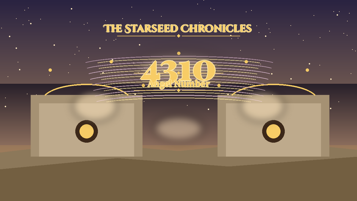 Angel Number 4310: The Starseed Chronicles Style H featured art