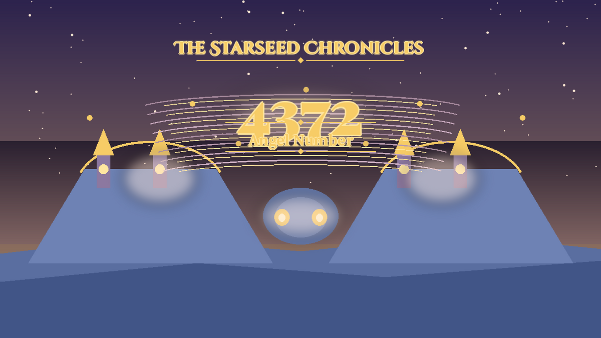 Angel Number 4372: The Starseed Chronicles Style H featured art