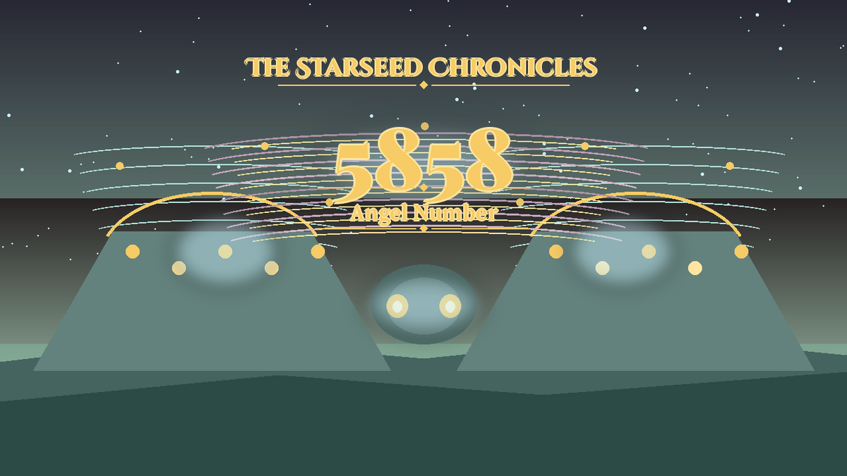 Angel Number 5858: The Starseed Chronicles Style H featured art