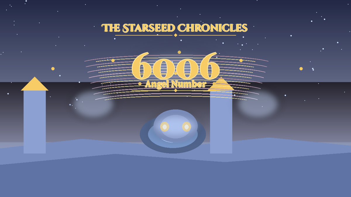 Angel Number 6006: The Starseed Chronicles Style H featured art