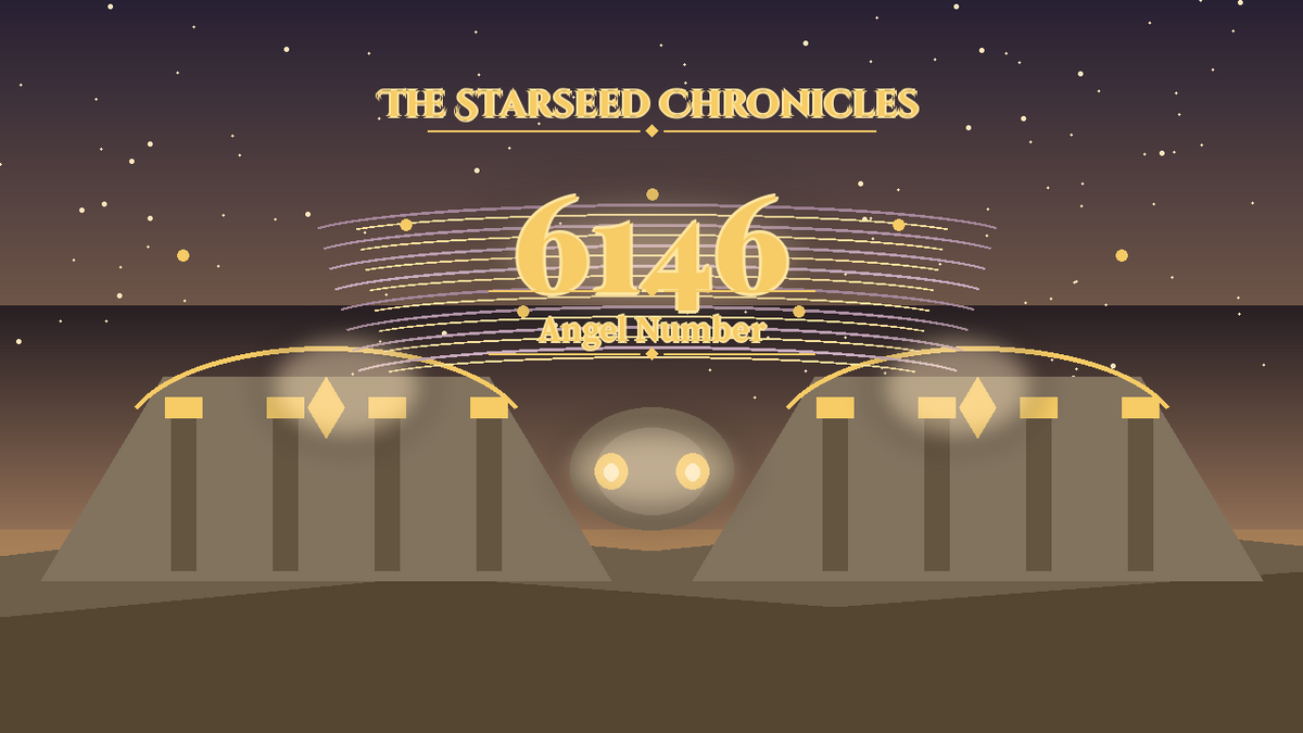 Angel Number 6146: The Starseed Chronicles Style H featured art