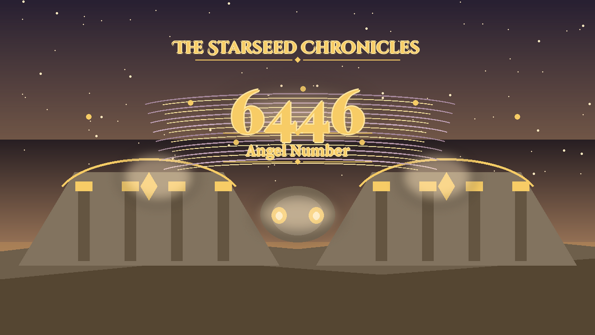 Angel Number 6446: The Starseed Chronicles Style H featured art
