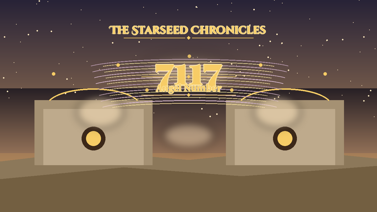 Angel Number 7117: The Starseed Chronicles Style H featured art