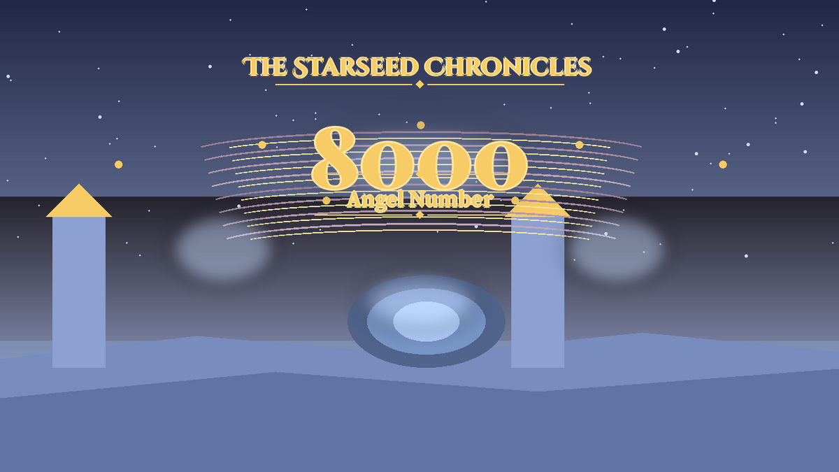 Angel Number 8000: The Starseed Chronicles Style H featured art