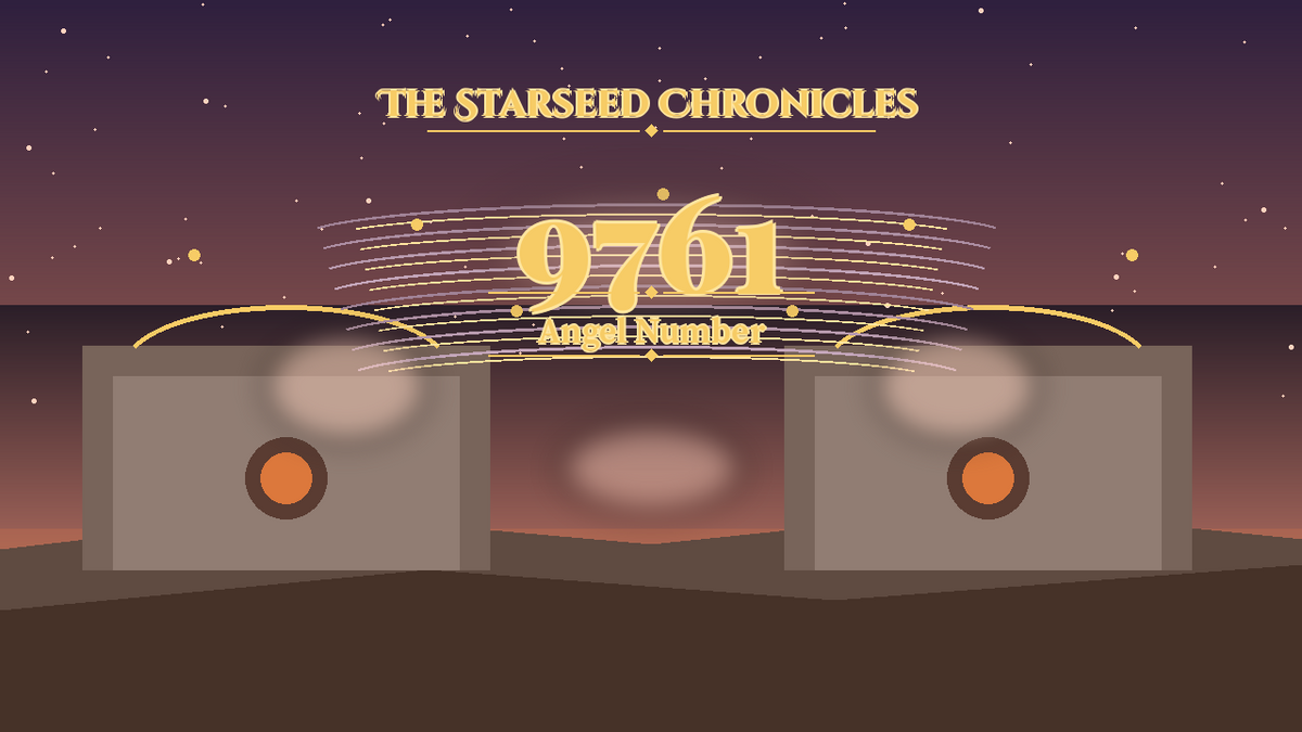 Angel Number 9761: The Starseed Chronicles Style H featured art