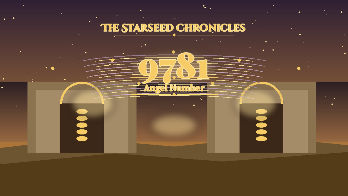 Angel Number 9781: The Starseed Chronicles Style H featured art
