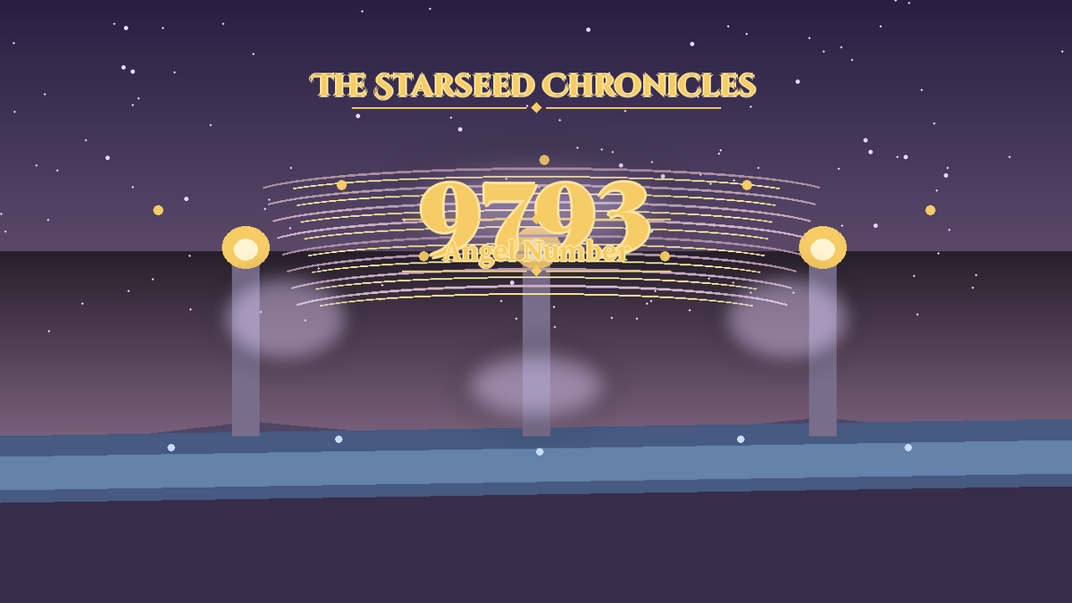 Angel Number 9793: The Starseed Chronicles Style H featured art