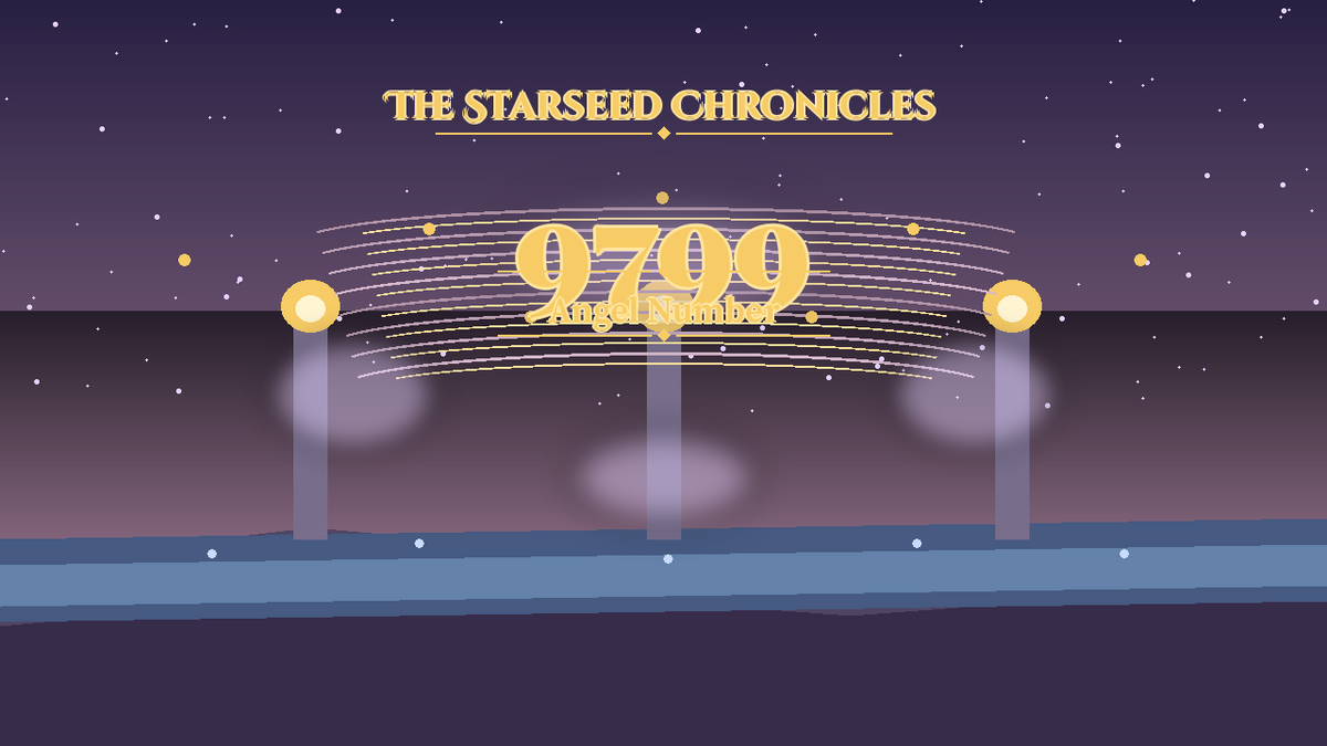 Angel Number 9799: The Starseed Chronicles Style H featured art