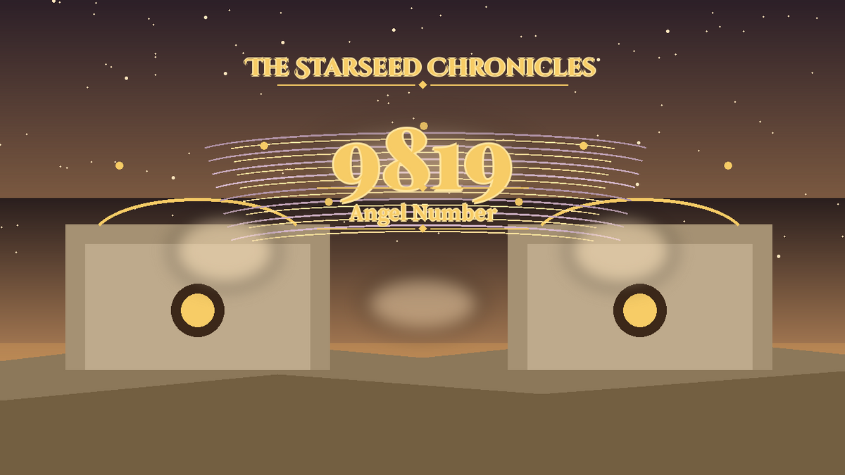 Angel Number 9819: The Starseed Chronicles Style H featured art