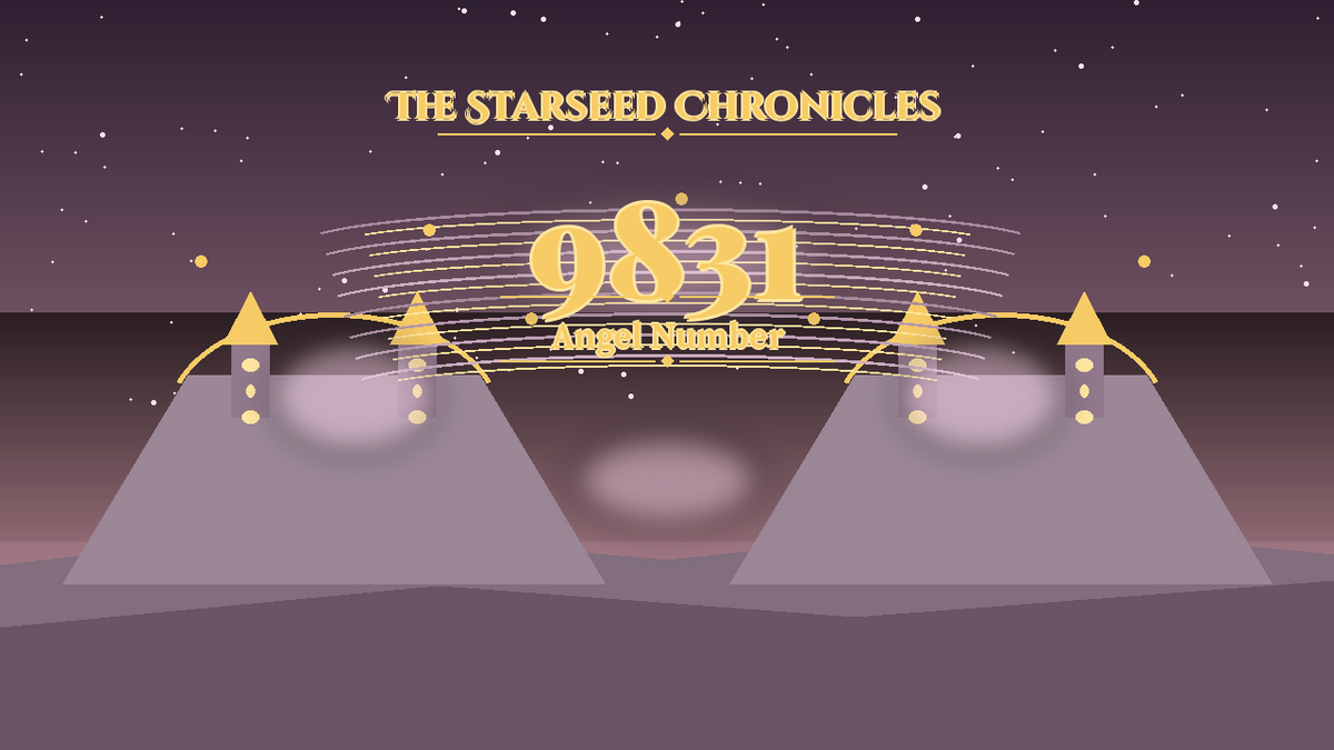 Angel Number 9831: The Starseed Chronicles Style H featured art