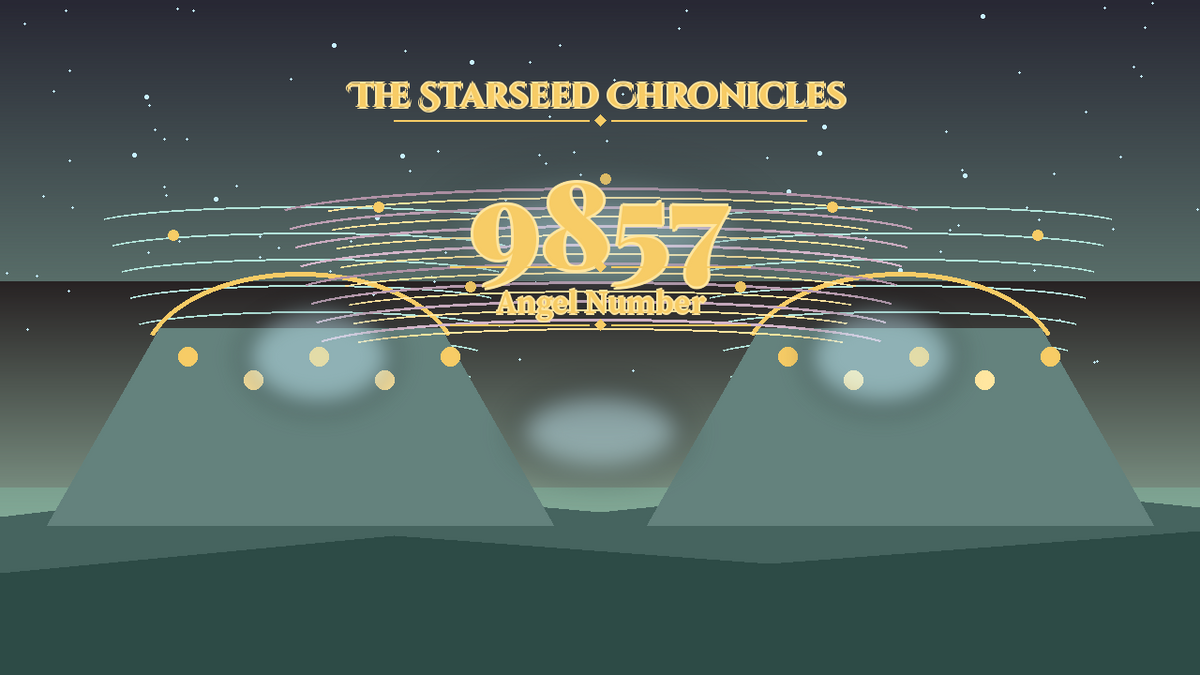Angel Number 9857: The Starseed Chronicles Style H featured art
