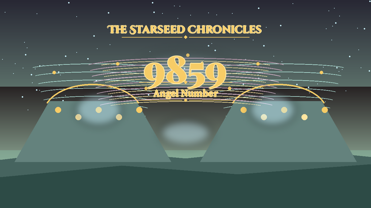 Angel Number 9859: The Starseed Chronicles Style H featured art