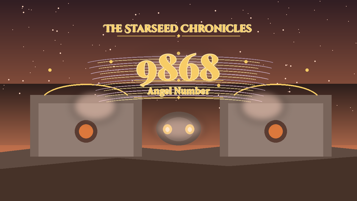 Angel Number 9868: The Starseed Chronicles Style H featured art