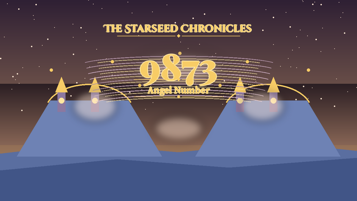 Angel Number 9873: The Starseed Chronicles Style H featured art