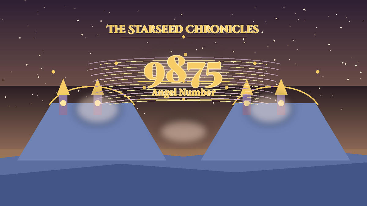 Angel Number 9875: The Starseed Chronicles Style H featured art