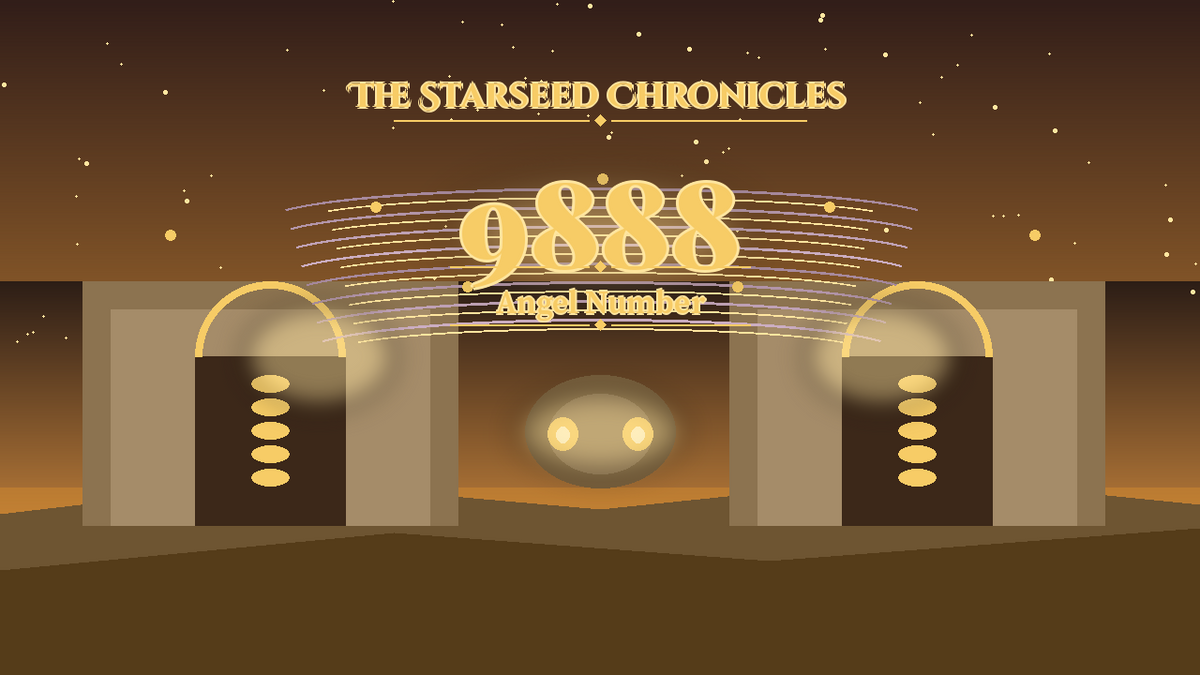 Angel Number 9888: The Starseed Chronicles Style H featured art