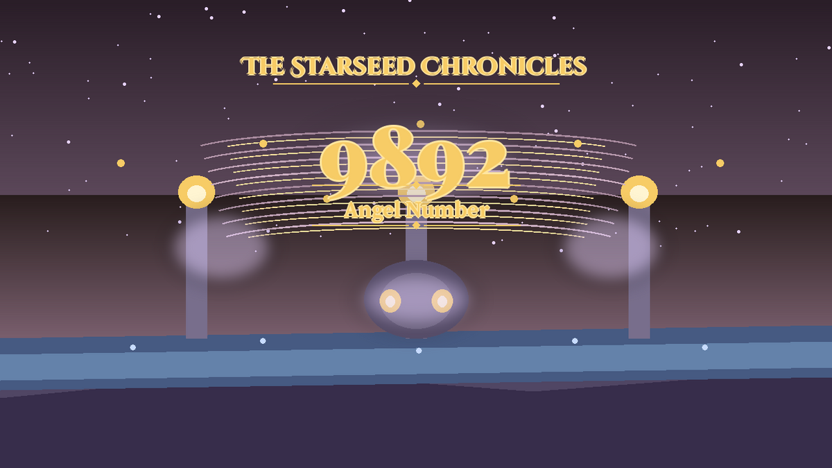 Angel Number 9892: The Starseed Chronicles Style H featured art