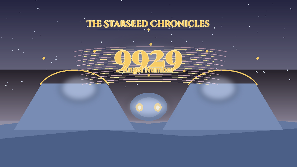 Angel Number 9929: The Starseed Chronicles Style H featured art