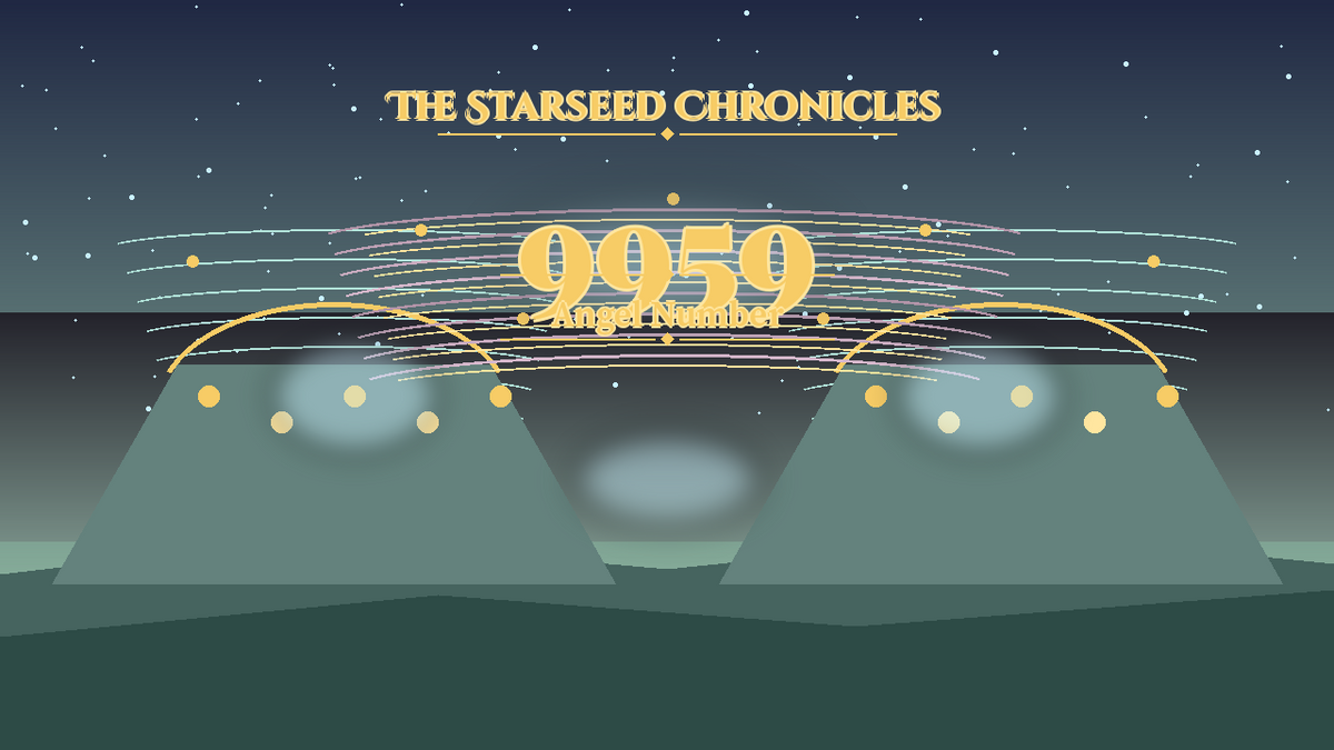 Angel Number 9959: The Starseed Chronicles Style H featured art