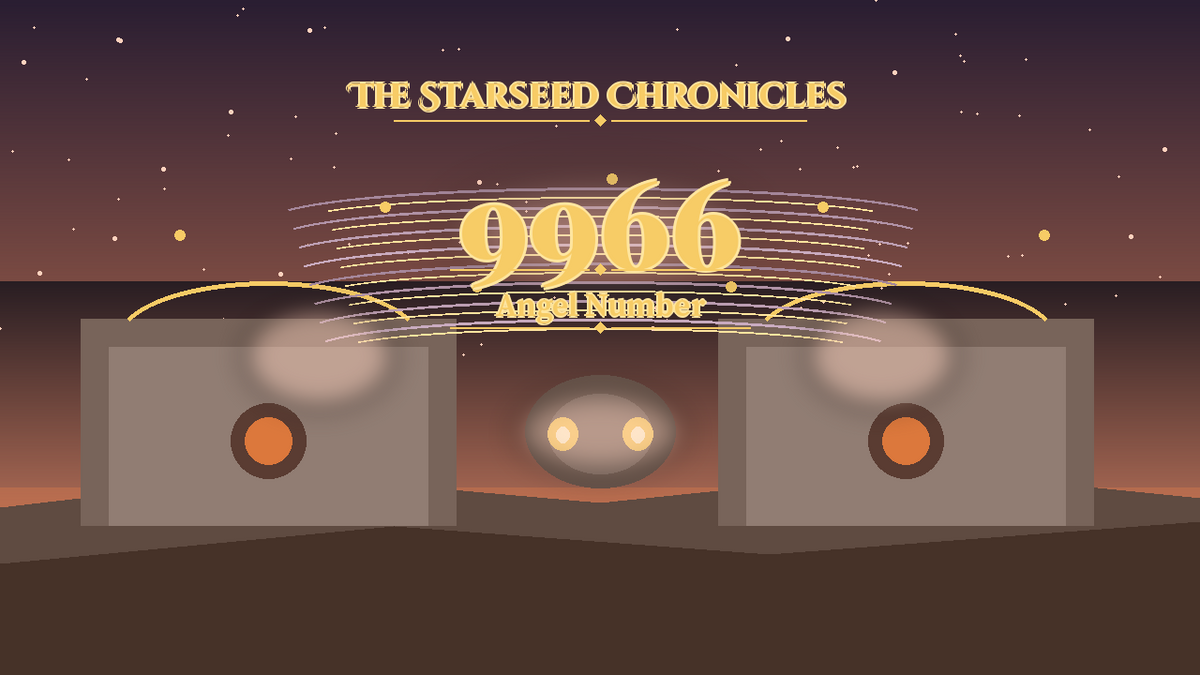 Angel Number 9966: The Starseed Chronicles Style H featured art