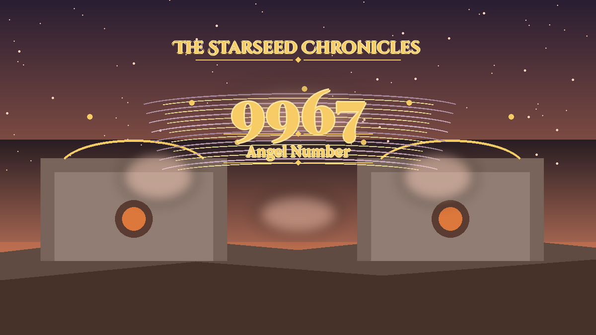 Angel Number 9967: The Starseed Chronicles Style H featured art