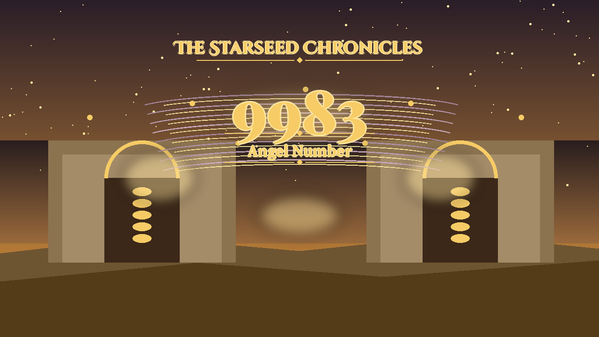 Angel Number 9983: The Starseed Chronicles Style H featured art
