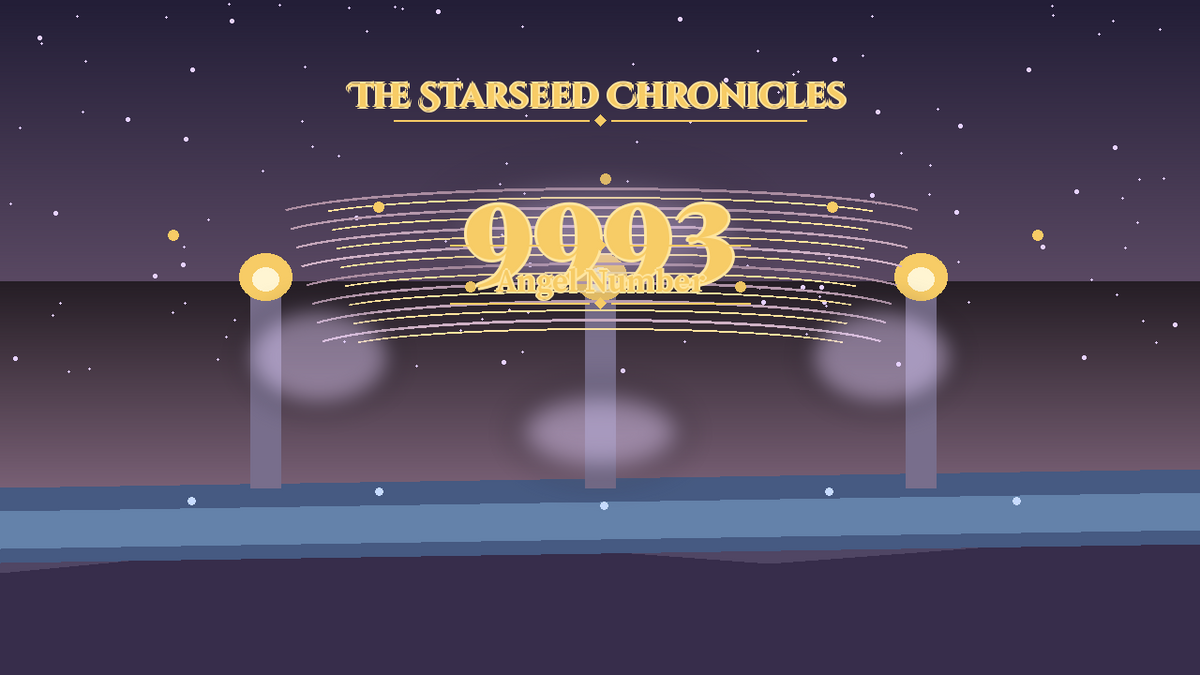 Angel Number 9993: The Starseed Chronicles Style H featured art