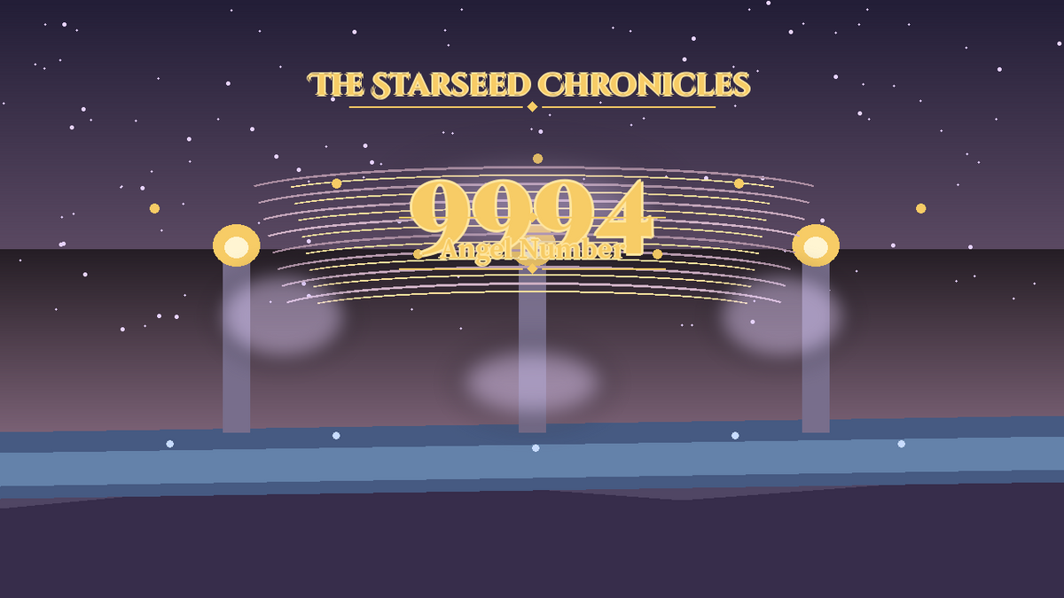 Angel Number 9994: The Starseed Chronicles Style H featured art