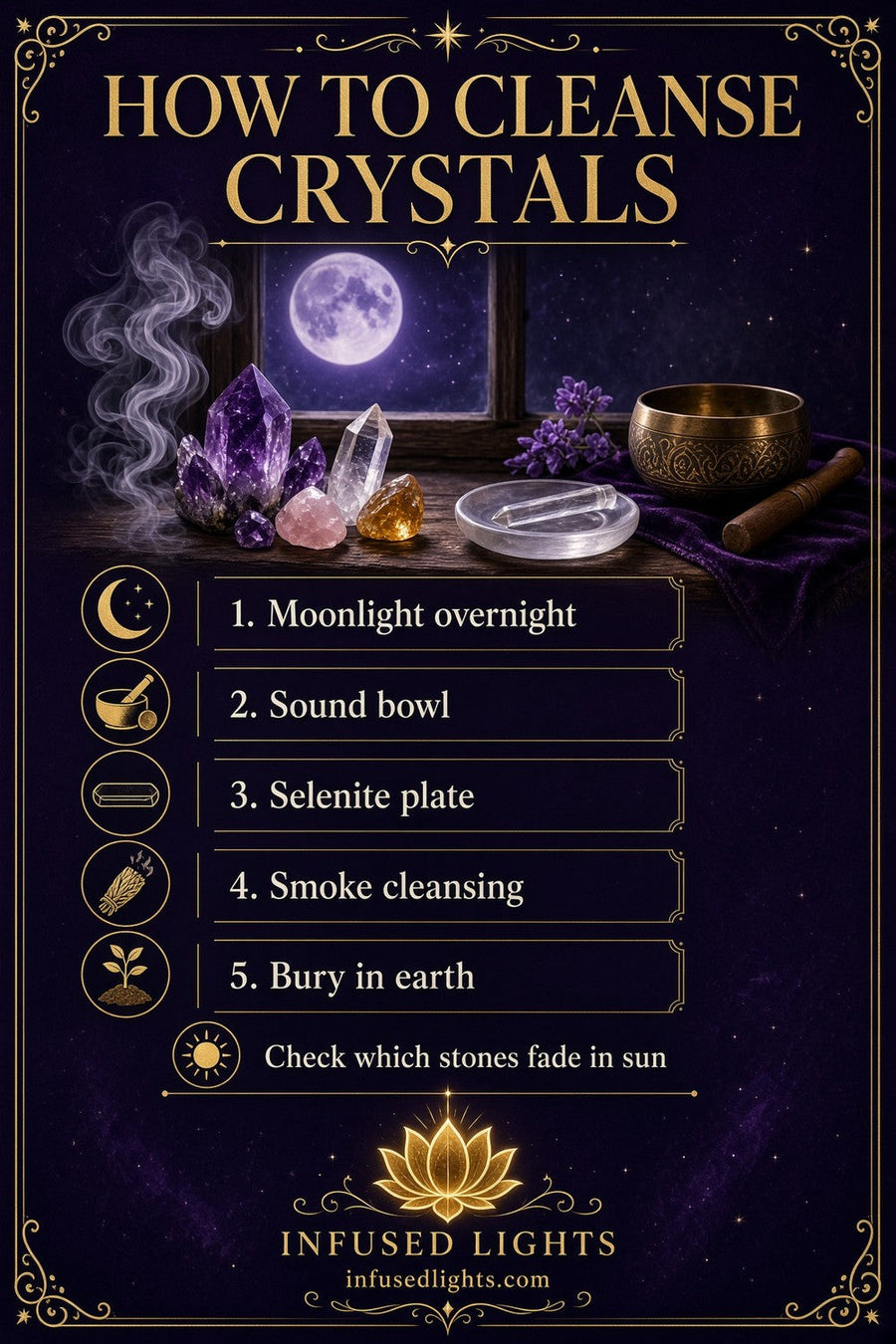 How to Cleanse Your Crystals: Simple Methods for Every Stone