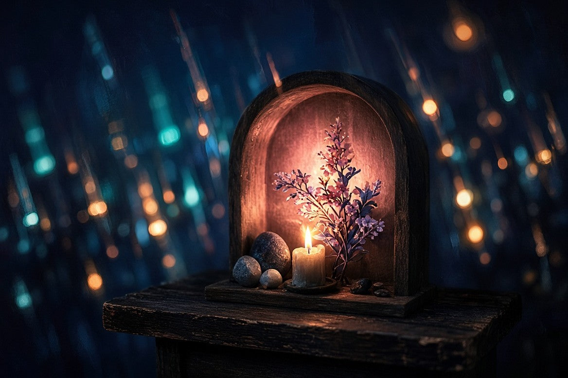 Building Tiny Altars of Attention in Busy Days