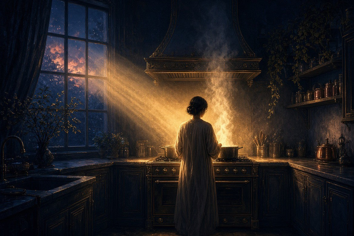 Kitchen Light as Morning Blessing