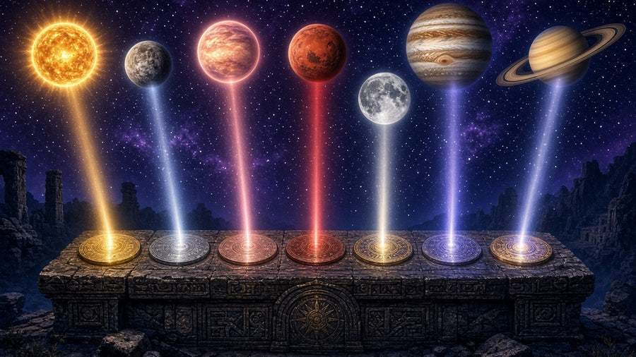 The 7 Planetary Metals and Their Energies