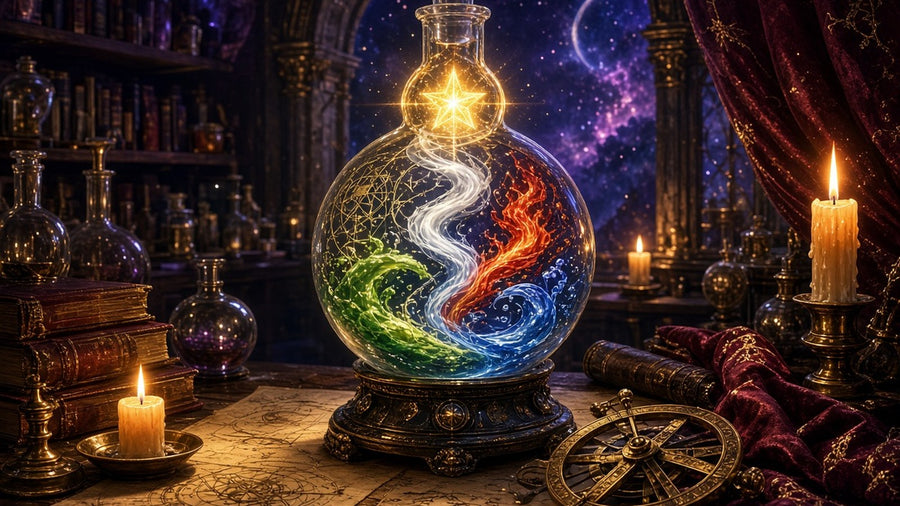 Spiritual Alchemy: The Four Elements and the Quintessence