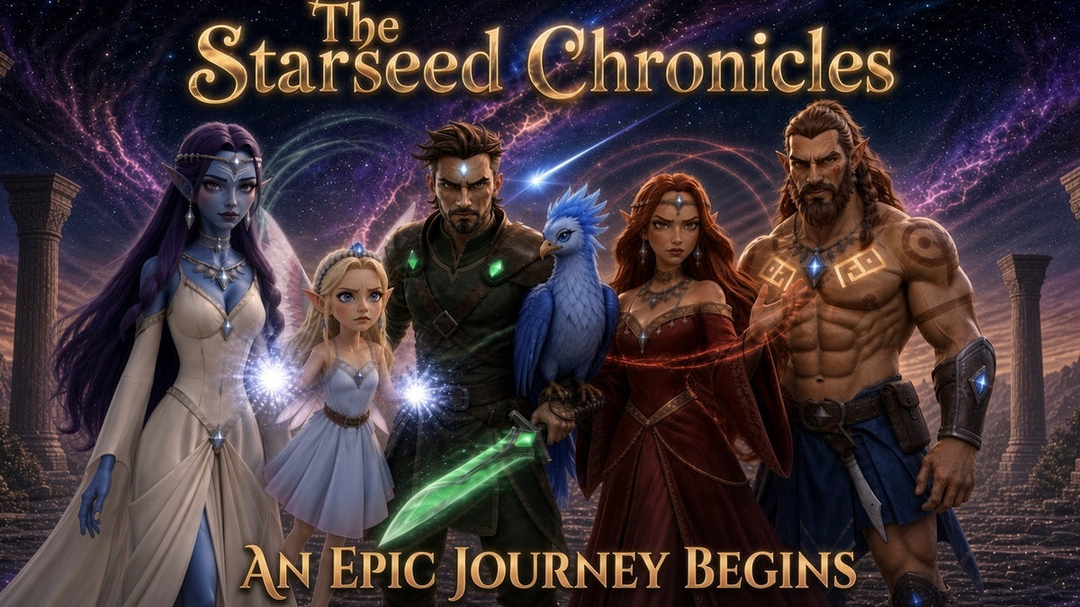 Meet the Six Heroes of The Starseed Chronicles and the Light Each One Carries