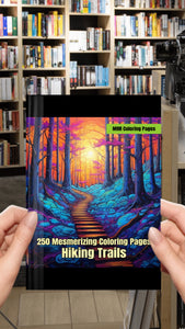 Hiking Trails Coloring Book