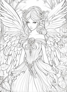 Fairies Coloring Book