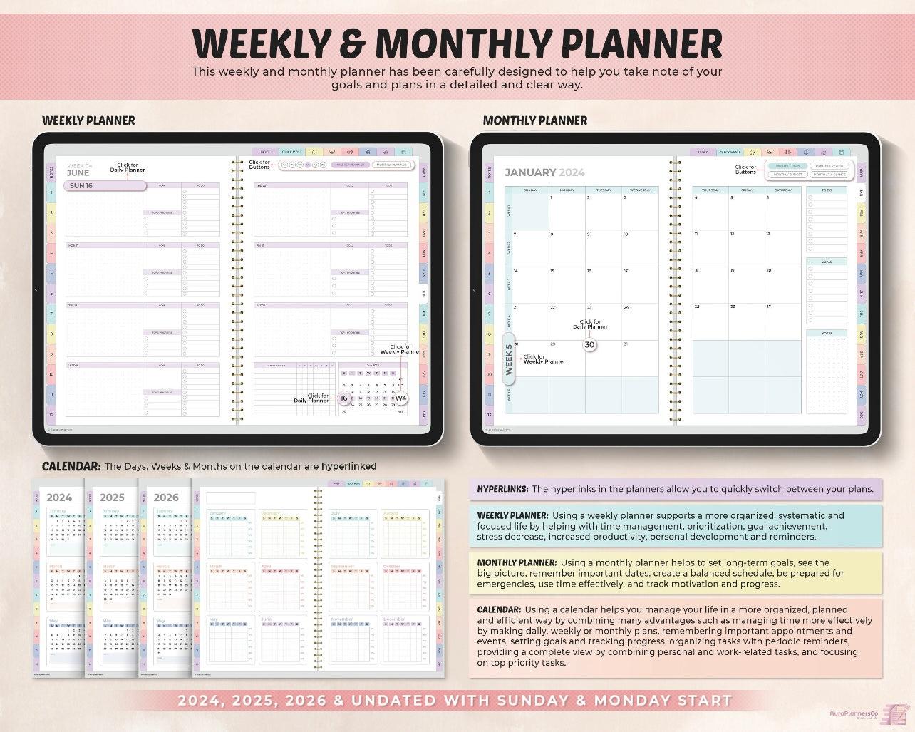 All in One Digital Planner