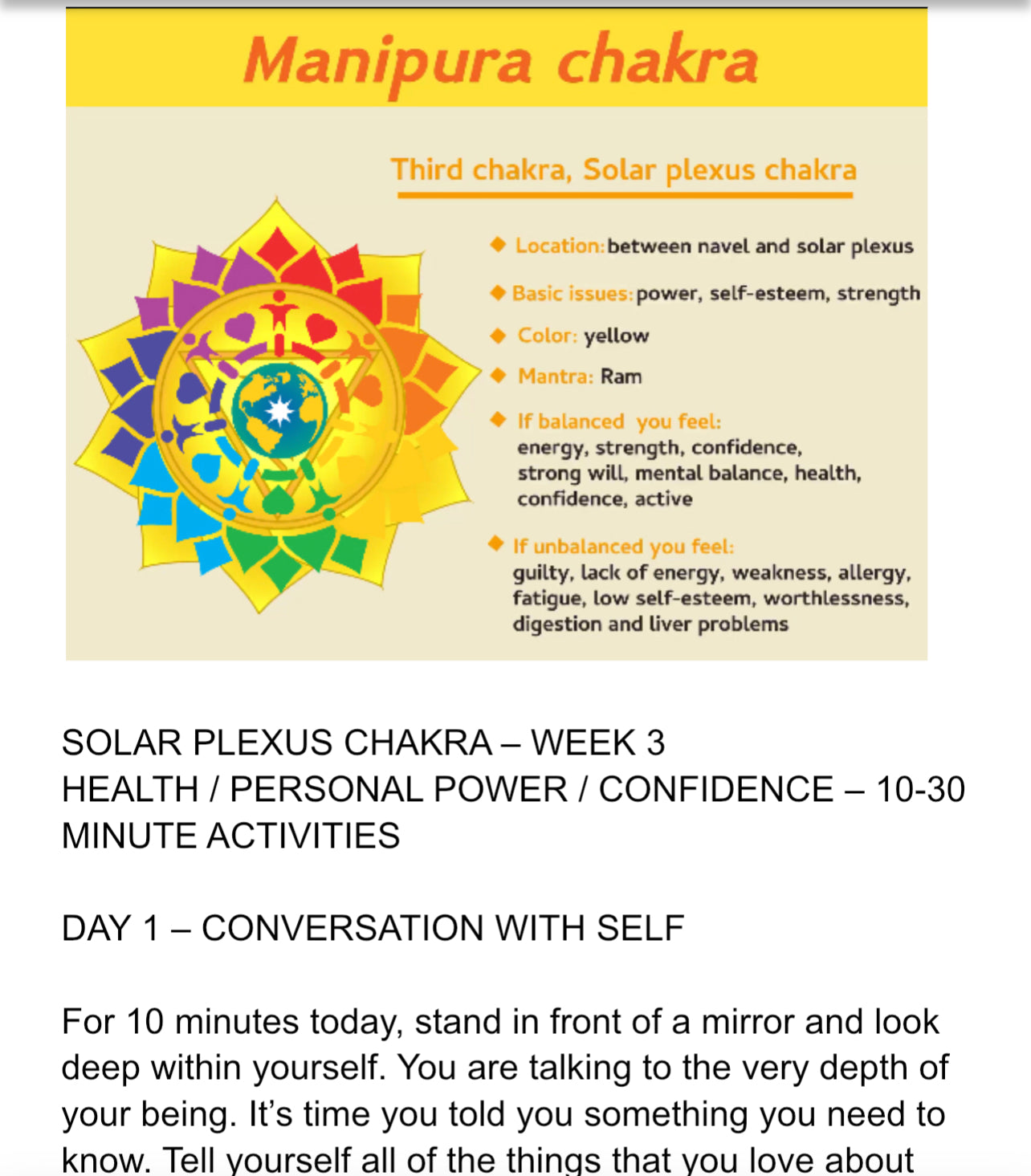 40 Day Divine Chakra Rebalancing