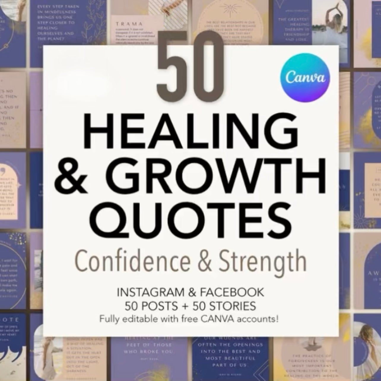 50 Healing Quotes Templates