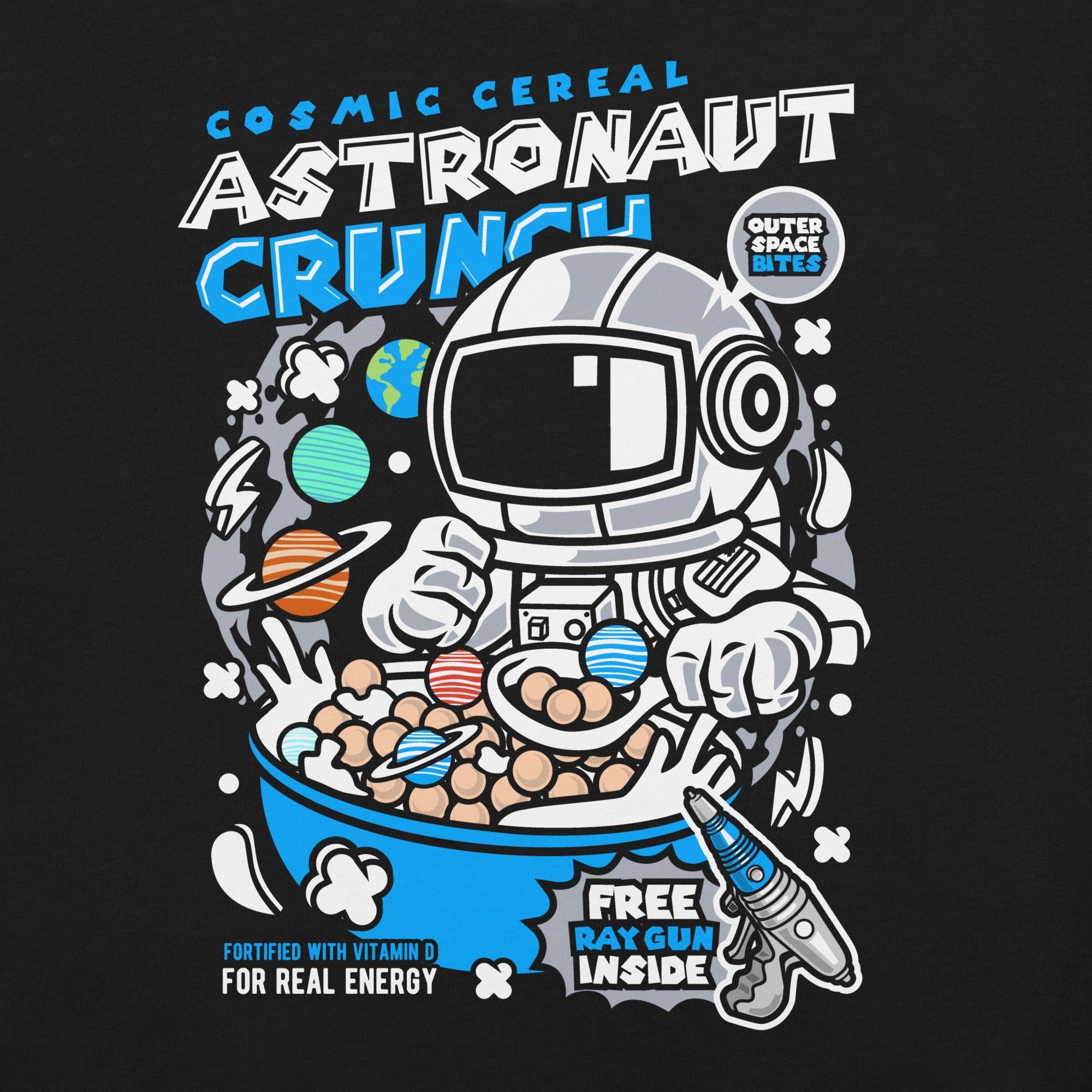 Cosmic Cereal Astronaut Crunch Unisex T-Shirt