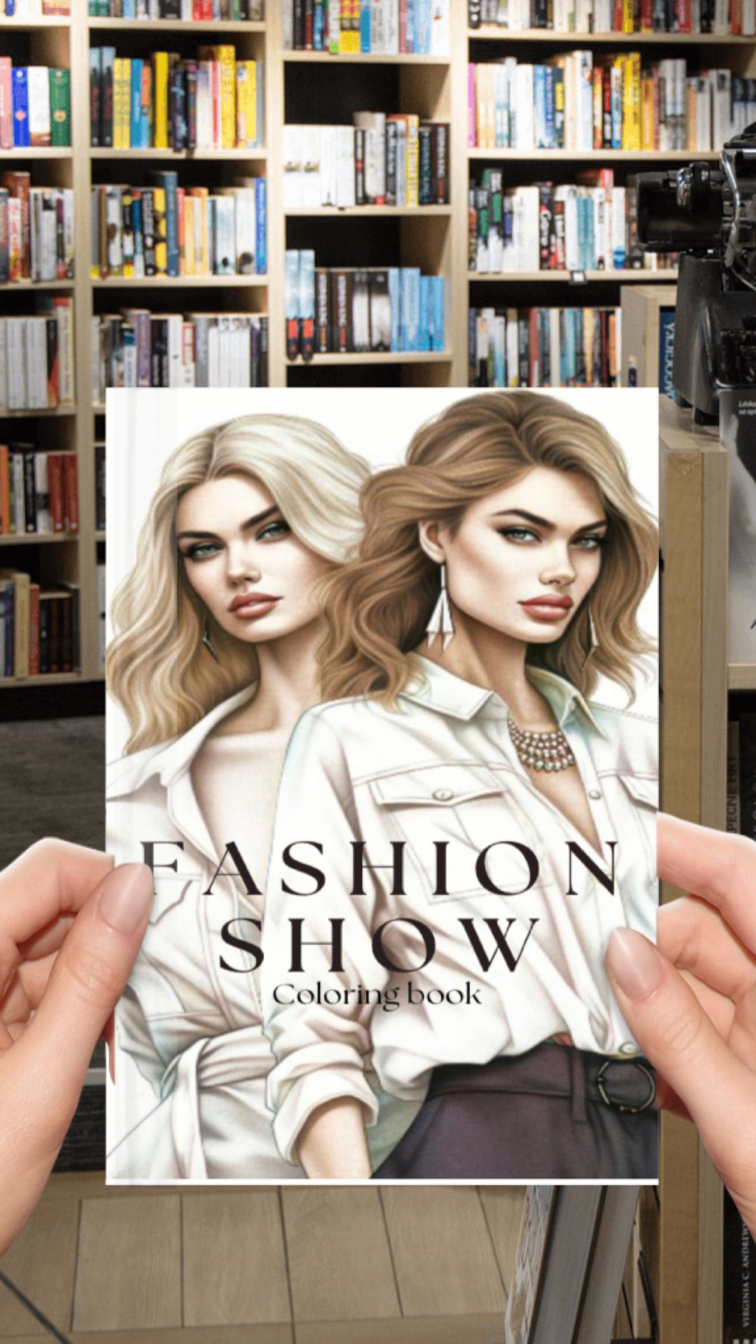 Fashion Show Coloring Book