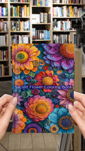 Sacred Flower Coloring Book