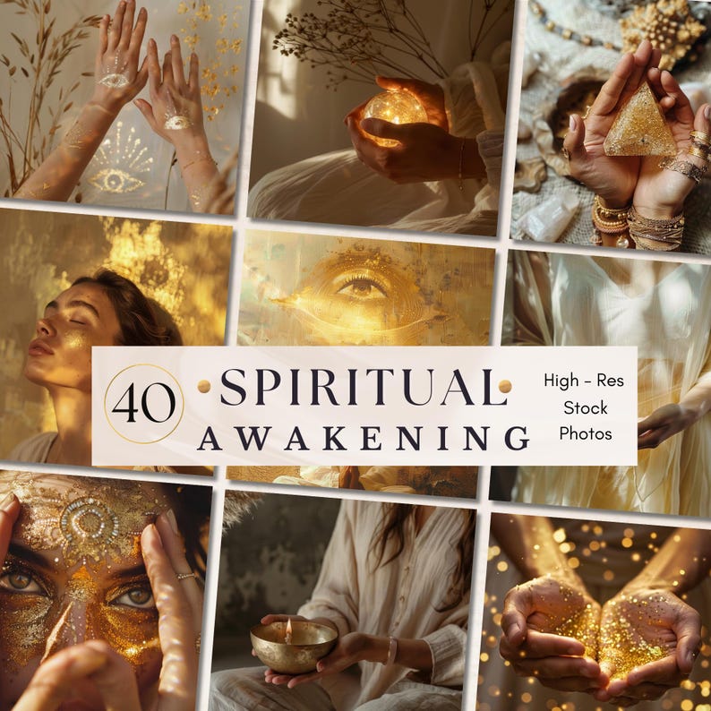 40 Spiritual High-Resolution Illustrations Post (Editable)